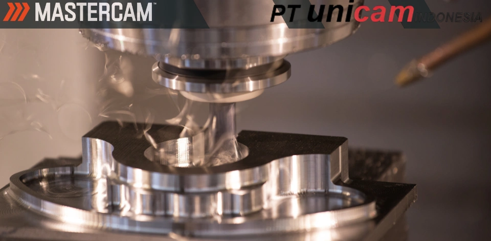 Training Mastercam Untuk Industri di Unicam Indonesia. Pelatihan optimasi toolpath, Dynamic Motion dan reduksi cycle time dan biaya produksi.